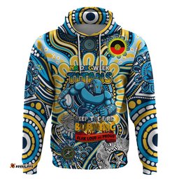 custom naidoc week 2024 titans hoodie mascot rugby dt02