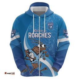 custom nsw cockroaches blues hoodie new south wales origin no1