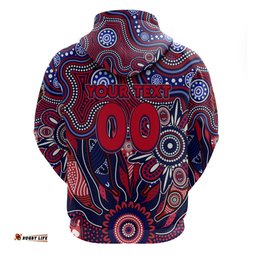 personalised demons naidoc week 2024 hoodie aussie aboriginal art dt02