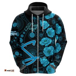 strikers cricket never forget custom hoodie anzac day with poppy aboriginal