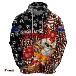 koalaty christmas hoodie australia koala aboriginal dt02