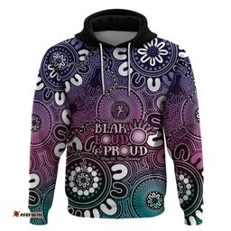 naidoc week 2024 fire burning hoodie aboriginal dots pink art