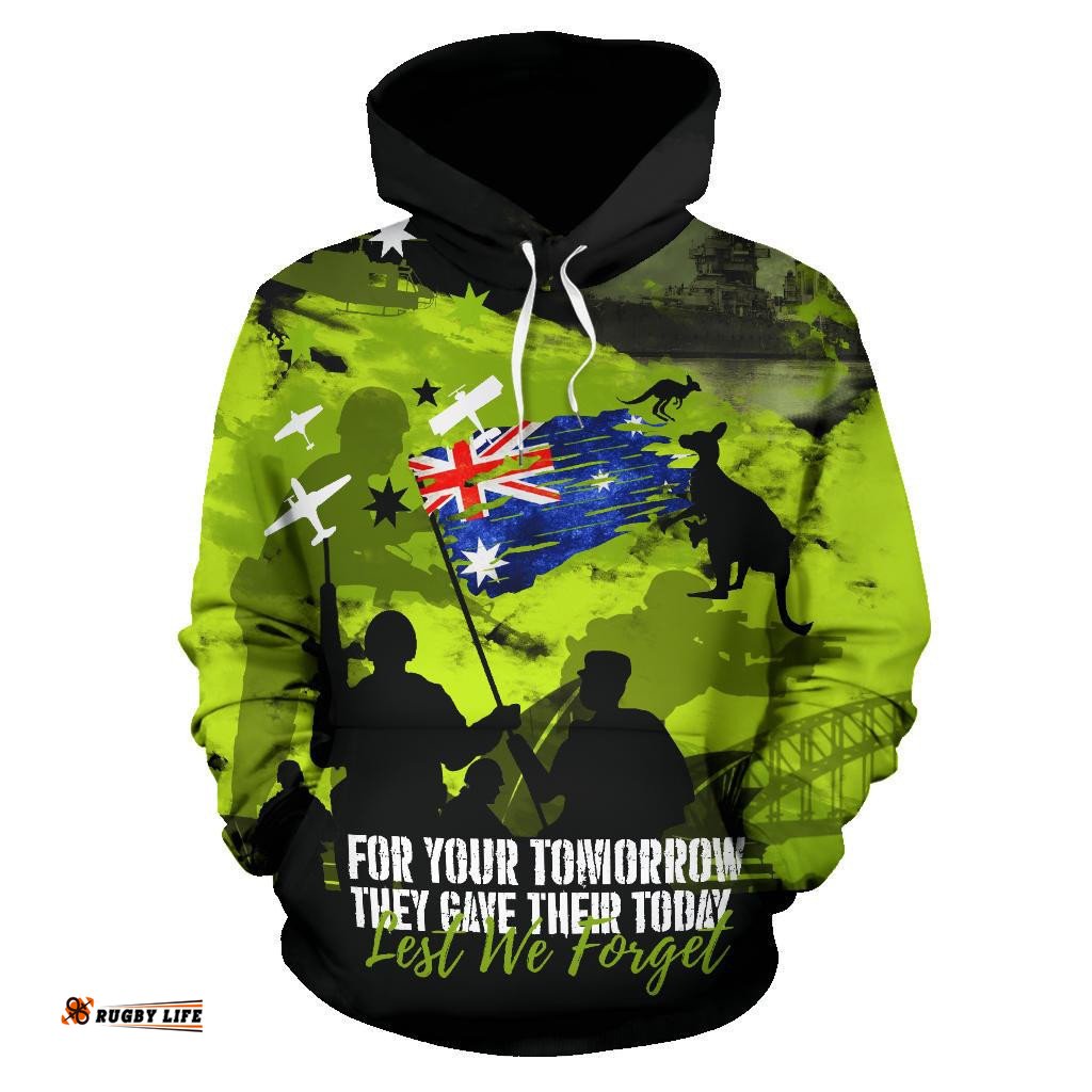 australia hoodie anzac hoodie lest we forget