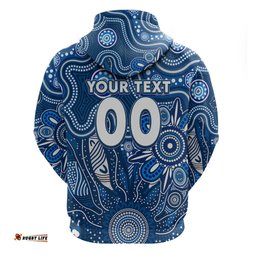 personalised cats naidoc week 2024 hoodie aussie aboriginal art dt02