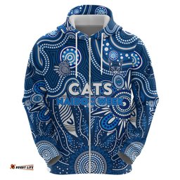 personalised cats naidoc week 2024 hoodie aussie aboriginal art dt02