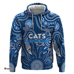 personalised cats naidoc week 2024 hoodie aussie aboriginal art dt02