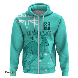 personalised matildas australia day hoodie proud to be tillies turquoise version