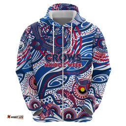 custom naidoc week 2024 bulldogs hoodie aboriginal animals keep the fire burning dt02