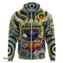 custom naidoc week 2024 cowboys hoodie mascot rugby dt02