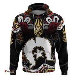 torest trait islands mix aboriginal pattern hoodie ts04