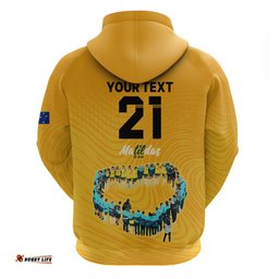 matildas til its done custom hoodie australia womens soccer gold style