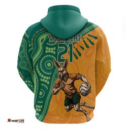 custom australia rugby wallaroos hoodie indigenous aboriginal pacific champions