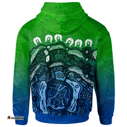 Torres Strait Islands Hoodie Blue