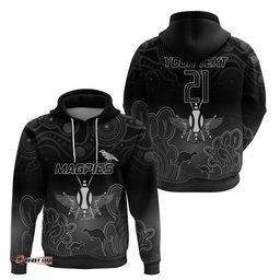 collingwood football hoodie magpies the starry night indigenous