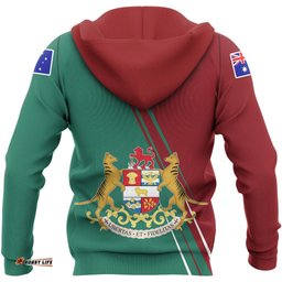 Australia Hoodie Tasmania Hoodie Australian Coat Of Arms Flag Special
