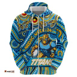custom australia naidoc week 2024 hoodie titans mascot keep the fire burning dt02