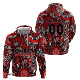 personalised bombers naidoc week 2024 hoodie aussie aboriginal art dt02
