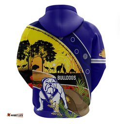 bulldogs anzac day hoodie rosemary starring night style