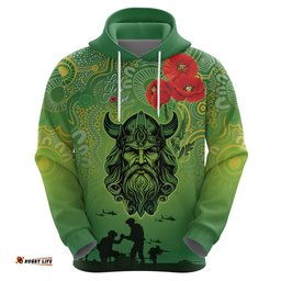 custom raiders rugby anzac hoodie canberra the military soldiers