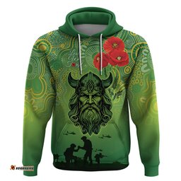 custom raiders rugby anzac hoodie canberra the military soldiers