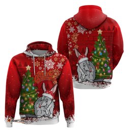 australia christmas hoodie aussie bilby santa merry xmas