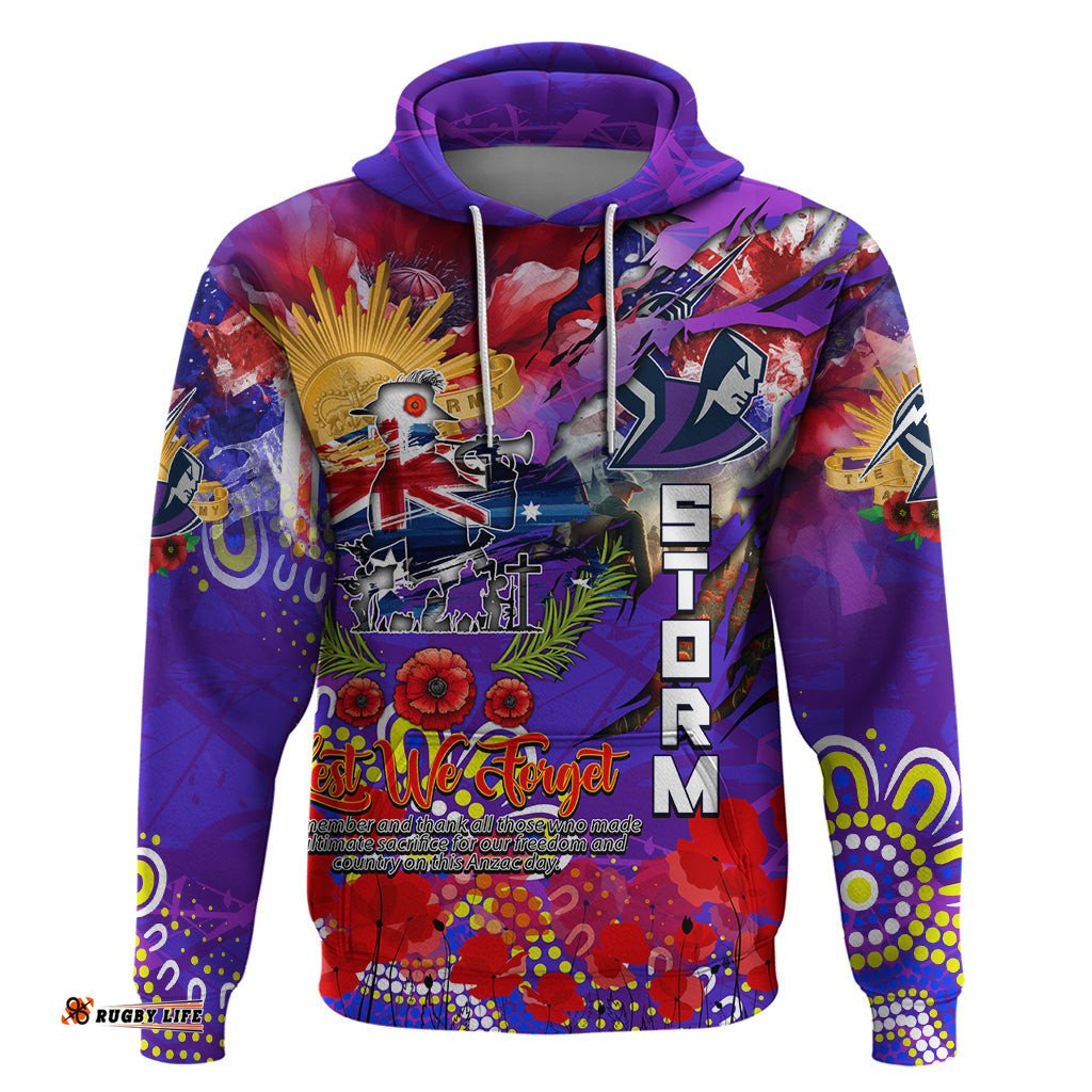 personalised australia rugby storm anzac hoodie melbourne scratch style dt02