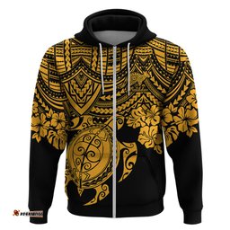 custom australia matildas hoodie hibiscus and turtle with polynesian pattern