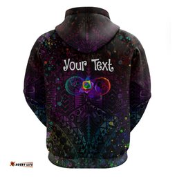 i see your true colors personalised hoodie autism awareness