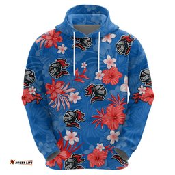 custom knights rugby hoodie beautiful floral pattern spring summer vibe