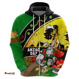 rabbitohs anzac day hoodie souths mascot rosemary starring night style