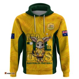 custom matildas hoodie australian cute mascot unique gold version