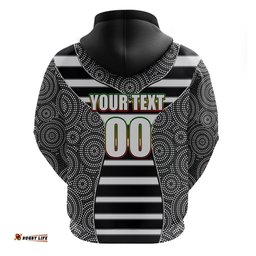 nrl panthers hoodie mix dot aboriginal black version