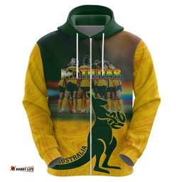 custom matildas pride hoodie lgbt kangaroo australian proud