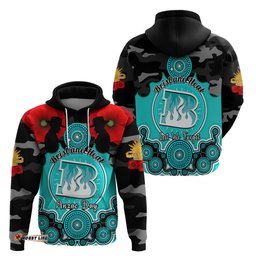 brisbane heat anzac 2024 hoodie lest we forget poppy mix camouflage