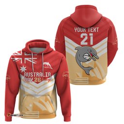 nrl dolphins australia day custom hoodie sydney opera house style