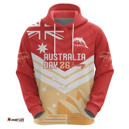 nrl dolphins australia day custom hoodie sydney opera house style
