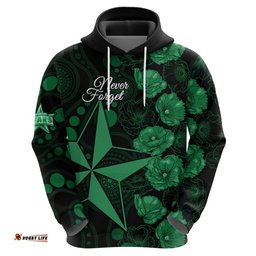 stars cricket never forget custom hoodie anzac day with poppy aboriginal
