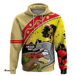 dolphins anzac day hoodie rosemary starring night style