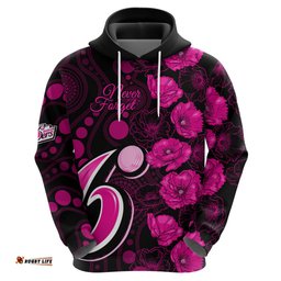 sixers cricket never forget custom hoodie anzac day with poppy aboriginal