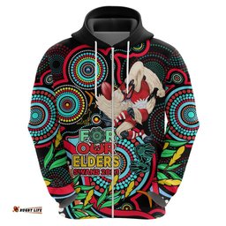 swans football aboriginal art hoodie naidoc indigenous tribal