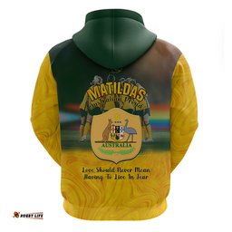 matildas pride hoodie lgbt kangaroo australian proud