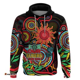 suns football aboriginal art hoodie naidoc indigenous tribal