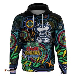custom cats football aboriginal art hoodie naidoc indigenous tribal
