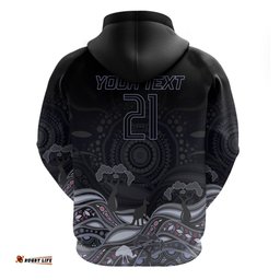 custom cowboys rugby hoodie the starry night indigenous