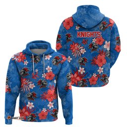 knights rugby hoodie beautiful floral pattern spring summer vibe