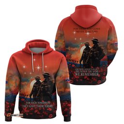 new zealand anzac the stars of matariki hoodie for your tomorrow they gave their today