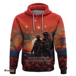 new zealand anzac the stars of matariki hoodie for your tomorrow they gave their today