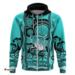 brisbane heat cricket hoodie happy australia day aboriginal art
