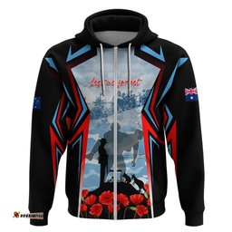 australia anzac day hoodie gallipoli soldiers simple style