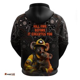 paws for australia hoodie bushfire awareness indigenous aboriginal